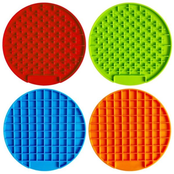 Non-slip pet feeding pad bowl