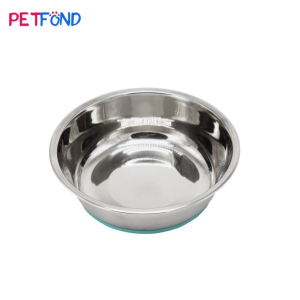Stainless steel pet dog cat feeding bowl supplier