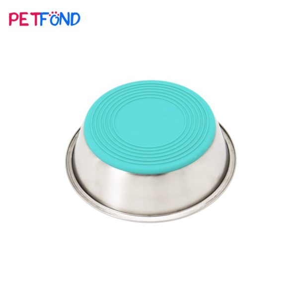 Stainless steel pet dog cat feeding bowl supplier