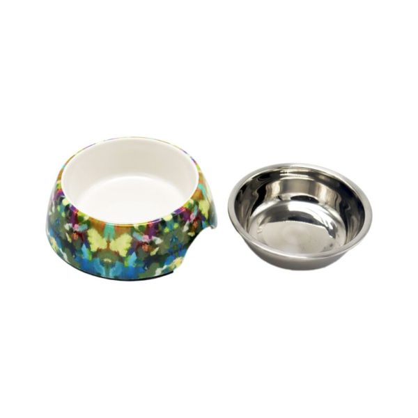 Wholesale melamine pet feeding bowl by pet supplies manufacturer