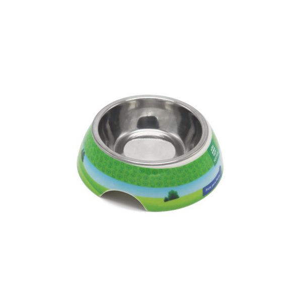 Painted melamine pet food feeding bowl wholesale by manufacturer