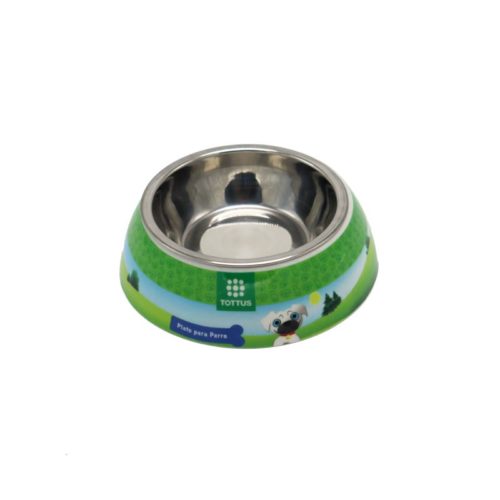 Painted melamine pet food feeding bowl wholesale by manufacturer
