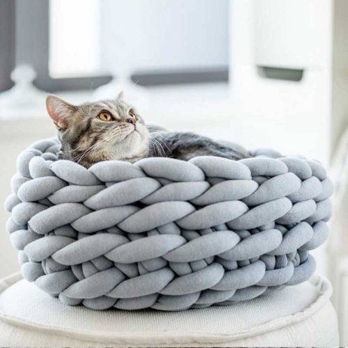 Knit pet bed wholesale by manufacturer