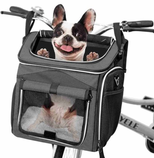 Bike mountable pet carrier wholesale by pet supplies manufacturer