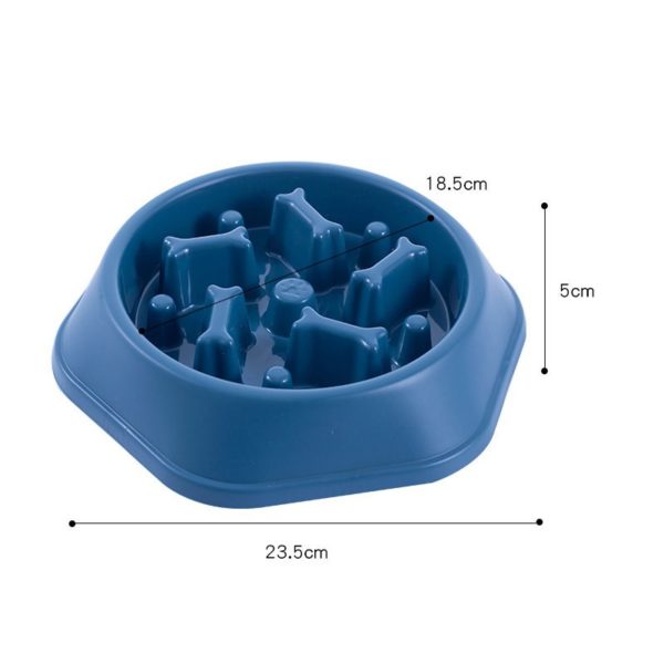 Hexagon Slow feeder pet bowl