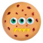 Monster cookie vinyl squeaky dog chew toy DCT517