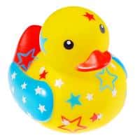 Duck 02 vinyl squeaky dog chew toy DCT540