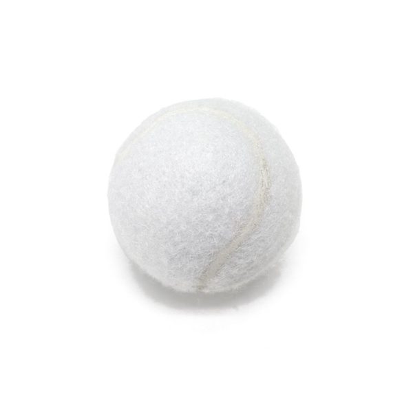 Tennis ball tumble dog toy