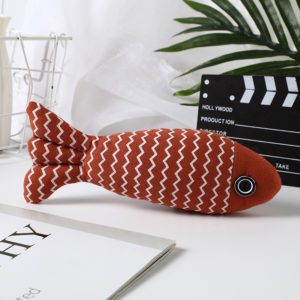 Wholesale catnip cat toy fish by manufacturer