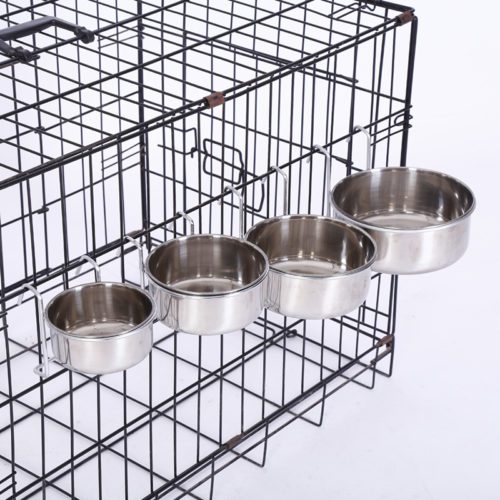 Hang on cage stainless steel bowl for wholesale