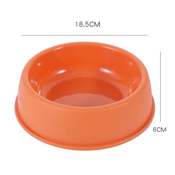 Plastic pet single bowl #BP001 MOQ180