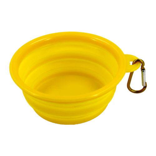 Collapsible pet travel feeding bowl direct shipping from manufacturer
