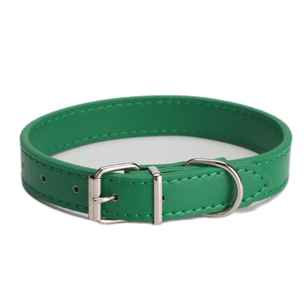 PU leather dog collar #DC006