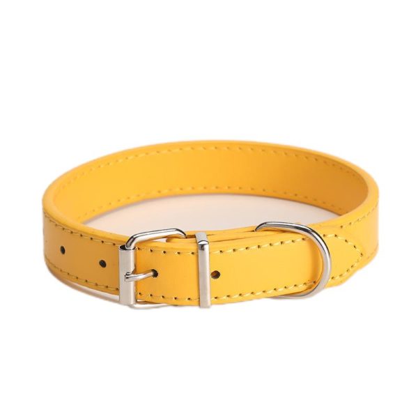 PU leather dog collar #DC006