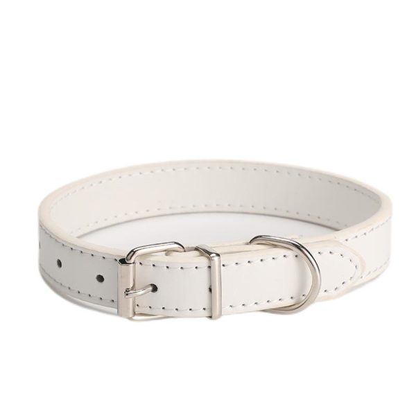 PU leather dog collar #DC006