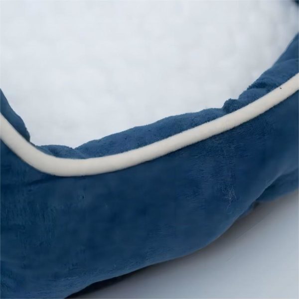 Oval fiber bed w/cushion unremovable #PB005 MOQ300