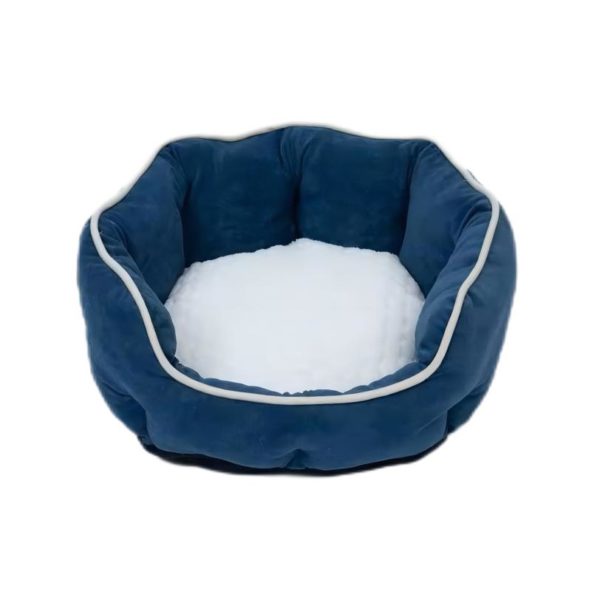 Oval fiber bed w/cushion unremovable #PB005 MOQ300