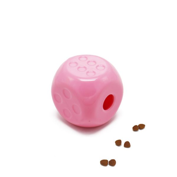 Treat dispensing dog toy dice #TT004