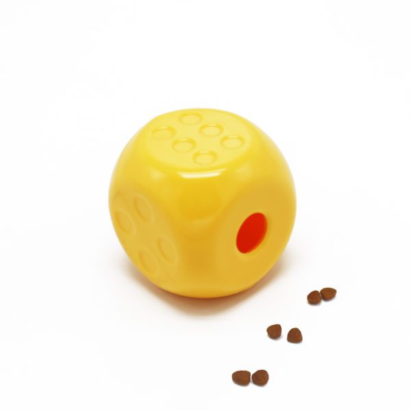 Treat dispensing dog toy dice #TT004