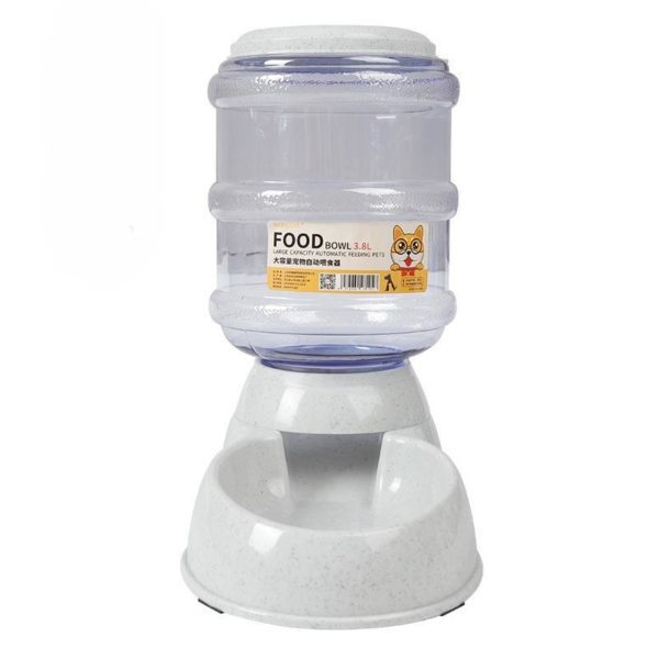 Gravity pet food feeder #FFF006 MOQ96