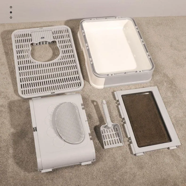 wholesale enclosed cat litter box