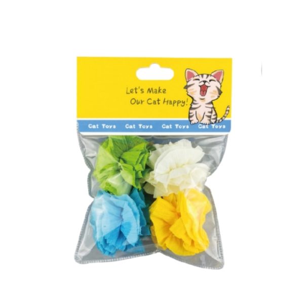 OEM rattle paper cat toy manufacturer