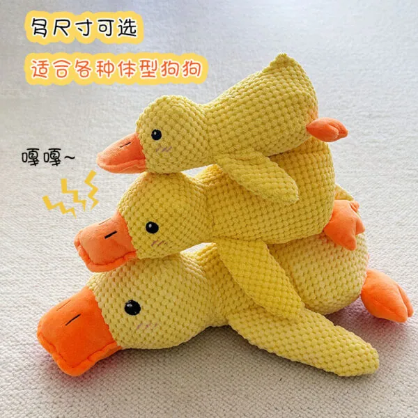 Duck squeacky plush dog toy manufacturer