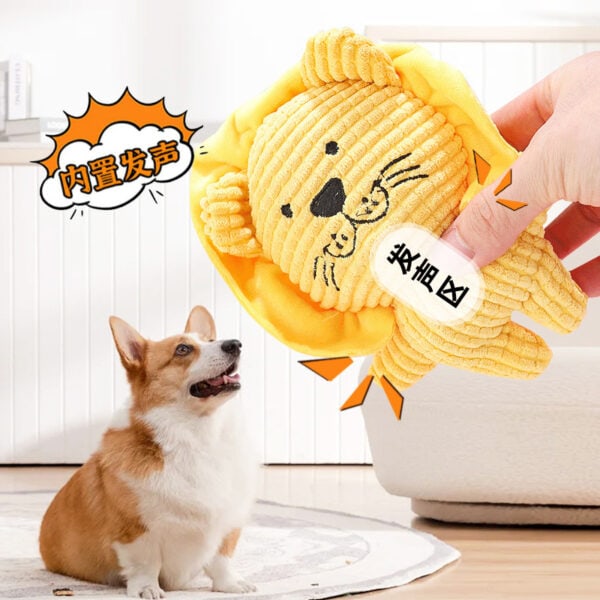 Wholesale animal shaped plush dog toy