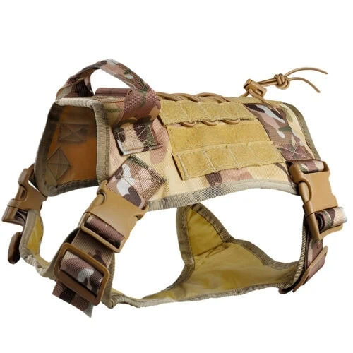 OEM tactical dog harness with velcro