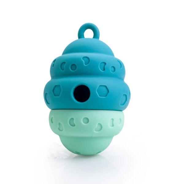 Wholesale rubber treat dispensing dog toy