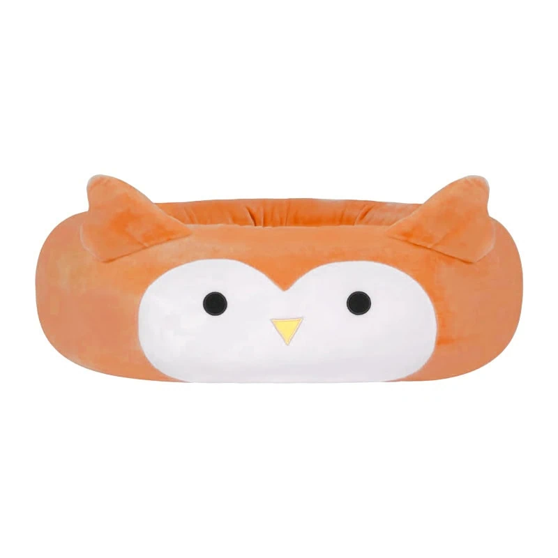 Custom owl shaped pet bed