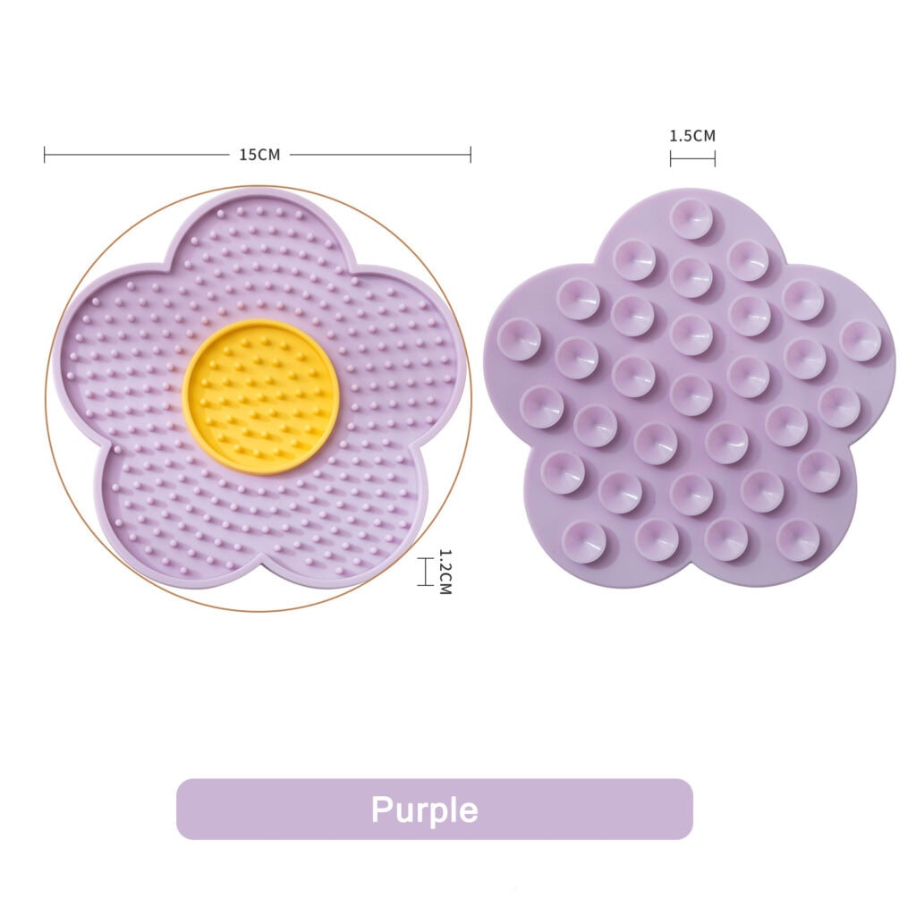 Purple slow food mat