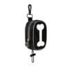 Black dog waste bag dispenser