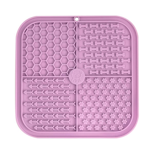 Dog slow feeding mat