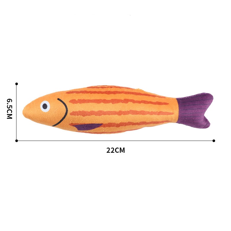 Yellow Orange Striped Fish