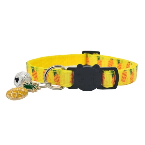 Fruit themed cat collar with bell supplier