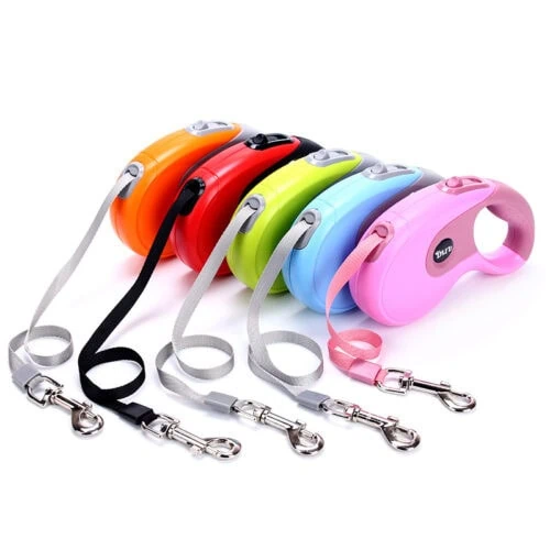 Soft grip retractable dog leash factory