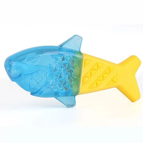 Dog chew toy cooling shark factory