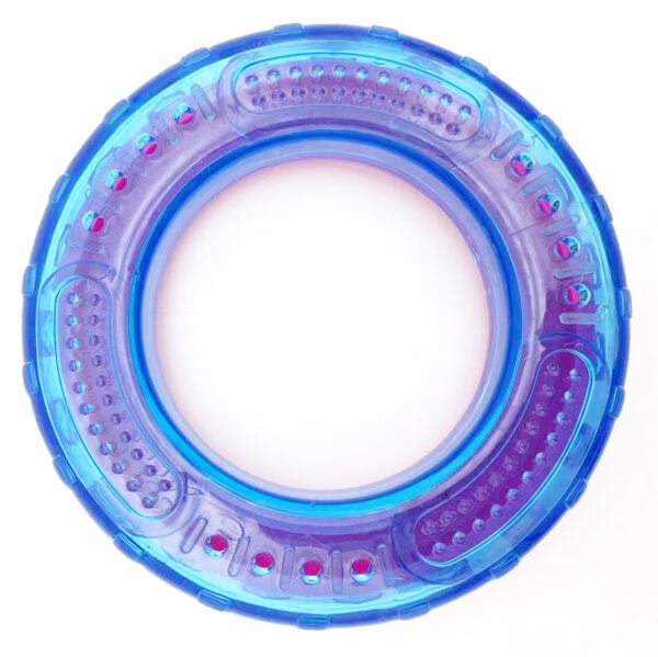 Cooling TPR ring dog chew toy supplier