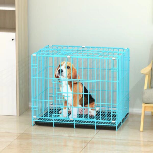 Production factory of dog crate with pallet toilet