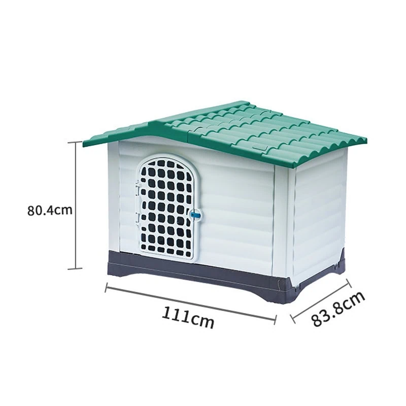 Large plastic green doghouse manufacturer