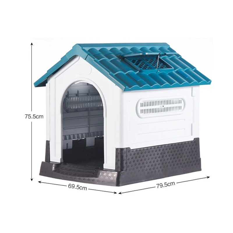 Supplier of waterproof dog house with ventilation windows