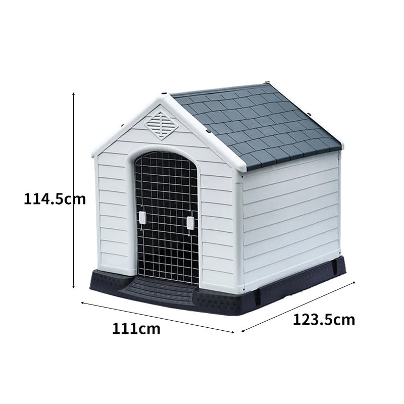 OEM gray dog house with waterroof roof