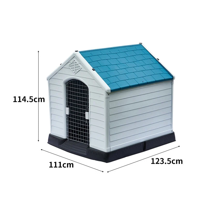 OEM blue dog house with waterroof roof