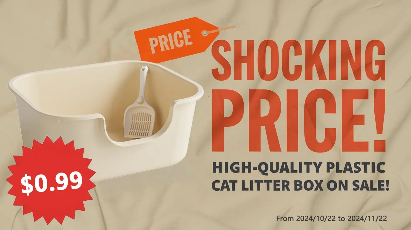 cat litter box on sale