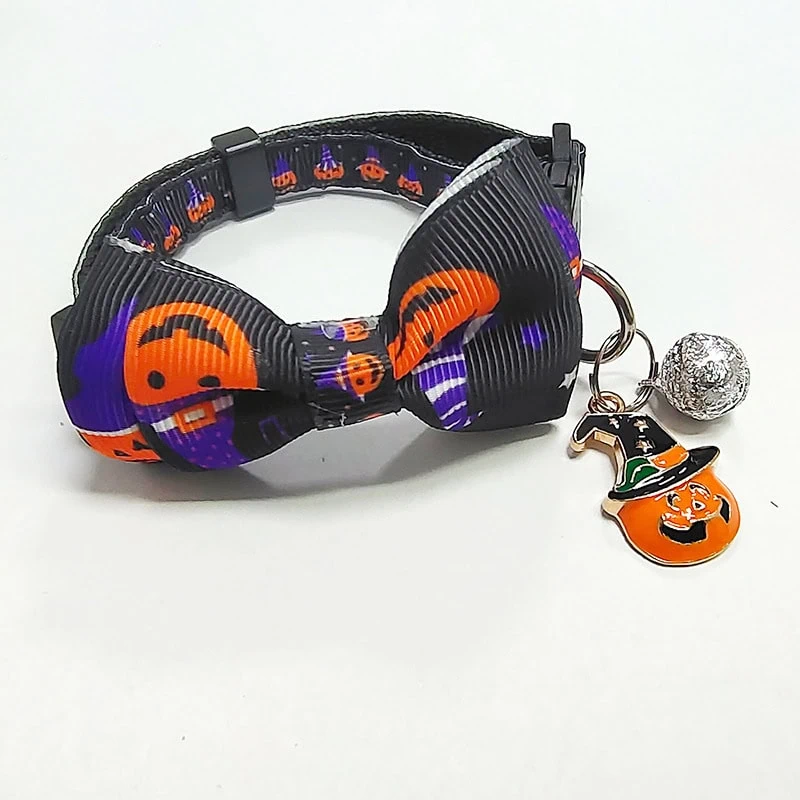 OEM Halloween bow tie cat collar