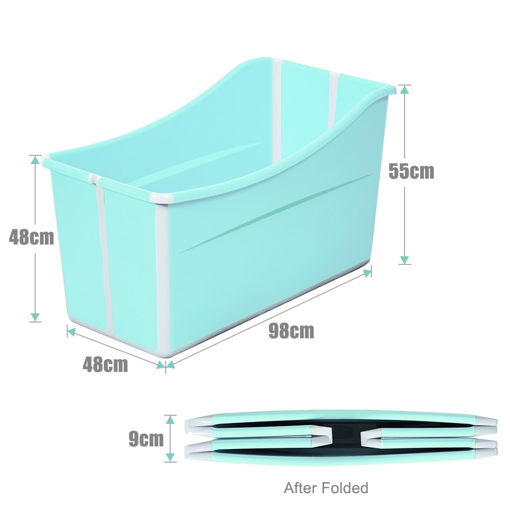 OEM foldable pet bathtub with drain plug