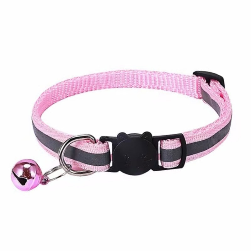 Adjustable cat collar with bells factory