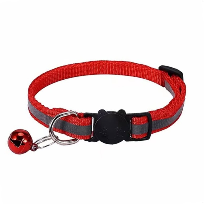 Red reflective cat collar supplier