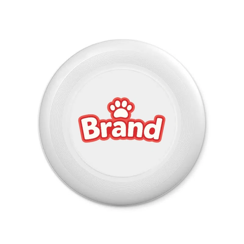 promotional pet products gifts manufacturing with custom LOGO wholesale promotional dog toy frisbee with custom LOGO